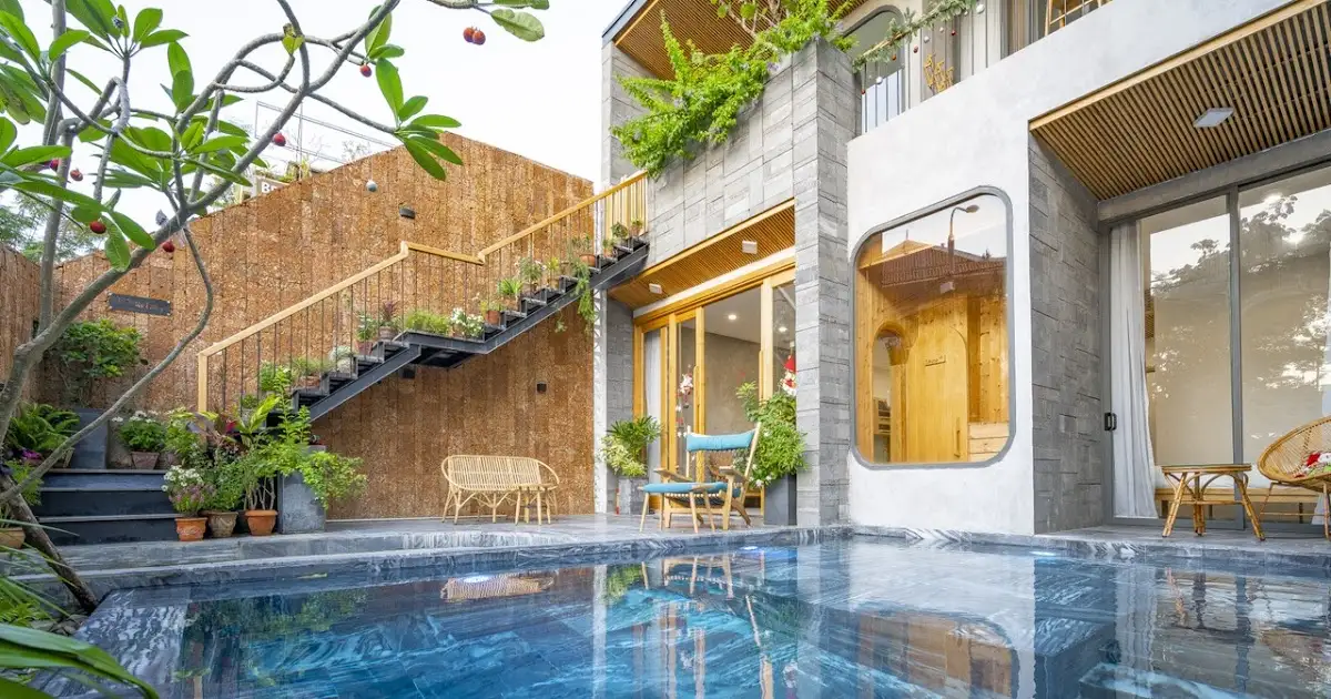 villa Đà Nẵng có BBQ
