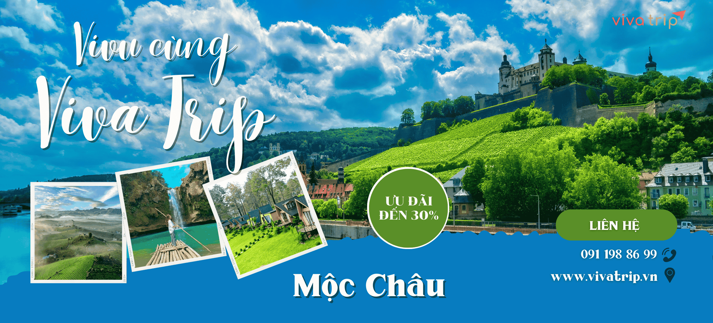 Image Vivu Mộc Châu cùng VivaTrip