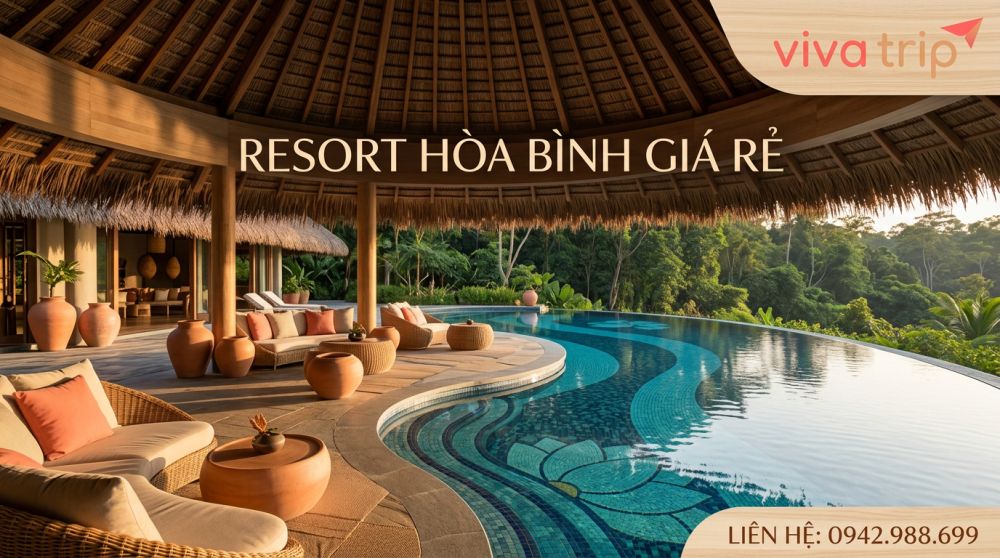 Resort Hòa Bình giá rẻ — những lựa chọn thực tế dưới 1,5 triệu/phòng/đêm
