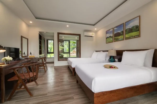 Ảnh chi tiết phòng Bai-Dinh-Riverside-Resort-Spa-Ninh-Binh-phong-deluxe-gia-dinh-vivatrip_09.webp