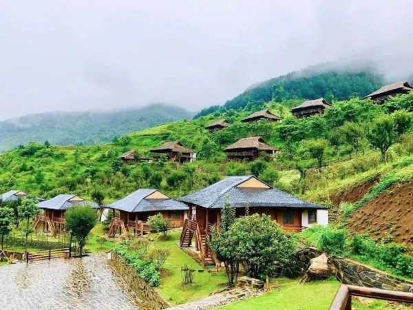 Ảnh chi tiết phòng Resort-Le-Champ-Tu-Le-studio-bungalow-2-giuong-don-vivatrip_02.webp