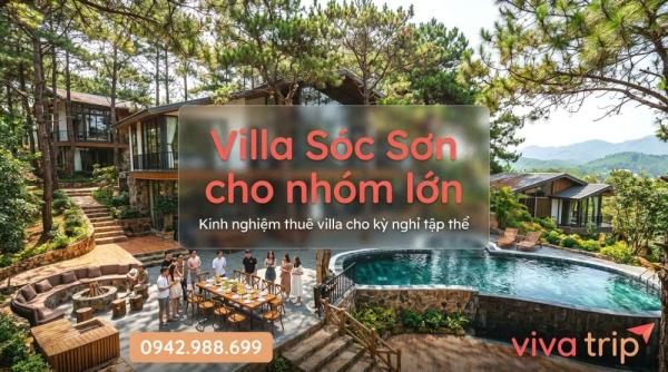 Villa Sóc Sơn cho nhóm lớn — sức chứa, hồ bơi, BBQ: cái gì thực sự có?