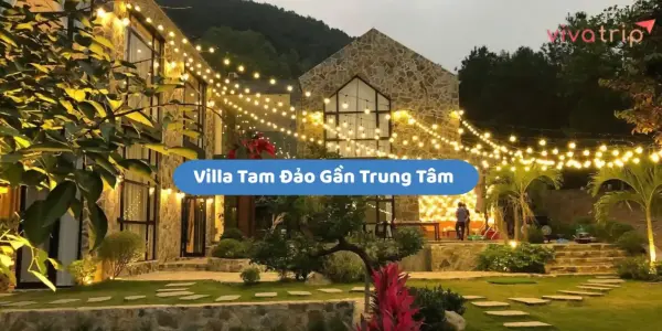 Villa Tam Đảo gần trung tâm: nên chọn khu nào để tiện đi bộ, ăn uống, check-in?