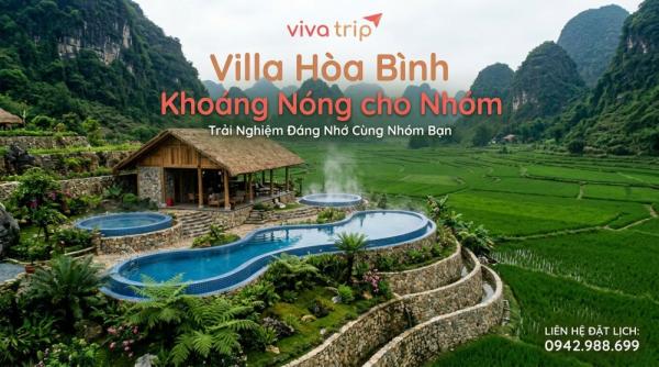 Villa Hòa Bình Khoáng Nóng cho Nhóm: Villa Có Onsen Riêng Khác Gì Villa Gần Khu Khoáng?