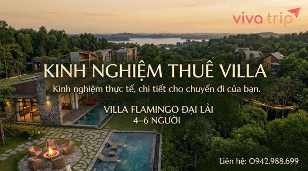 Villa Flamingo Đại Lải 4–6 người: chọn 2PN, 3PN hay Sky Villa?