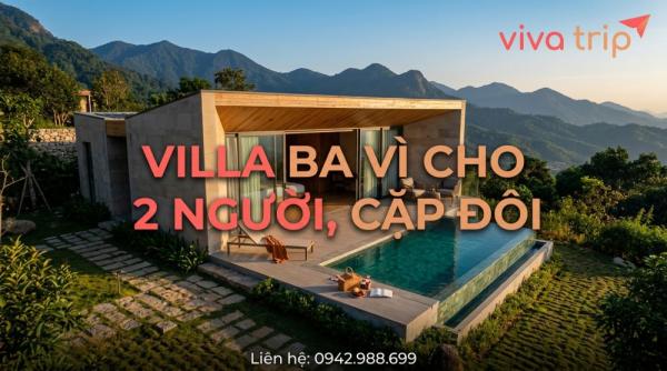 Villa Ba Vì cho 2 người, cặp đôi: nên chọn bungalow, villa nhỏ hay resort?