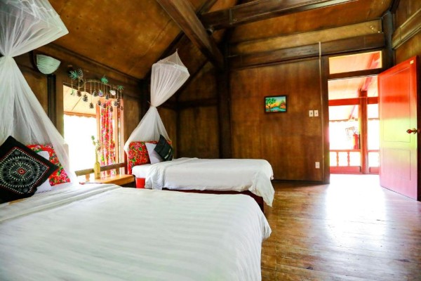 Ảnh chi tiết phòng cat-ba-eco-lodge-resort-phong-deluxe-giuong-doi-2-giuong-don-vivatrip-05.jpg