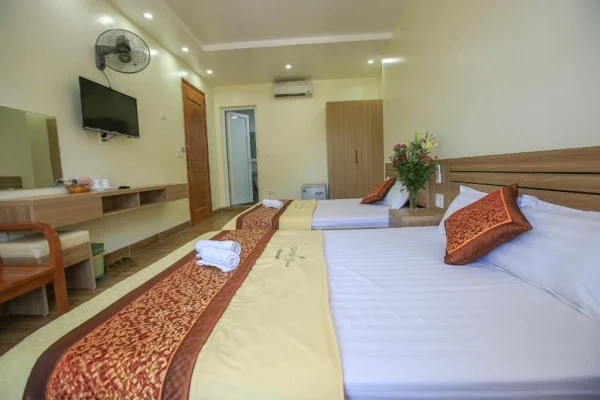 Ảnh chi tiết phòng cat-ba-green-hotel-phong-gia-dinh-vivatrip-05.webp