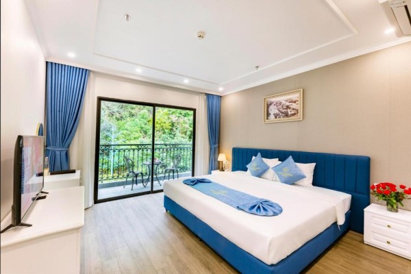 Ảnh chi tiết phòng Phòng Deluxe Giường Đôi/2 Giường Đơn Nhìn Ra Núi 7