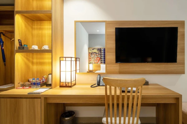 Ảnh chi tiết phòng Phòng Hinode Giường Đôi/ 2 giường Đơn Nhìn Ra Vườn 7