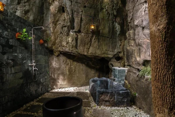 Ảnh chi tiết phòng hang-mua-ecolodge-ninh-binh-phong-deluxe-giuong-doi-2-giuong-vivatrip-02.webp