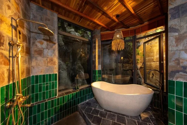 Ảnh chi tiết phòng hang-mua-ecolodge-ninh-binh-suite-deluxe-giuong-doi-2-giuong-don-vivatrip.webp