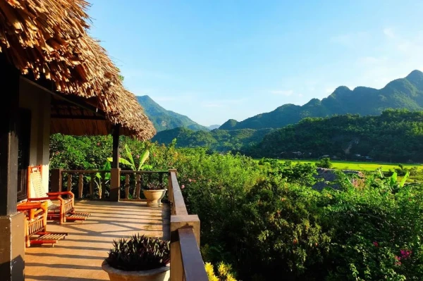 Ảnh chi tiết phòng Phòng Deluxe 2 Giường Đơn/ 1 giường đôi Nhìn Ra Cánh Đồng 7