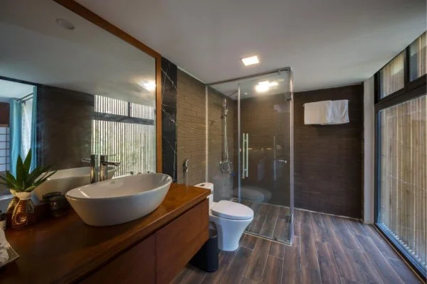 Ảnh chi tiết phòng Villa 2PN bể bơi lát gạch 7