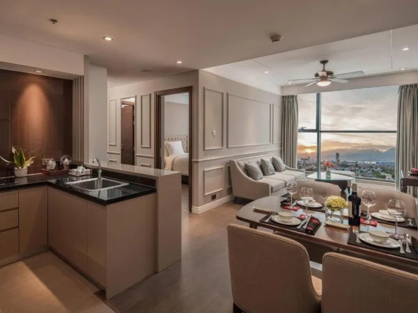 Ảnh chi tiết phòng Suite Harmony Có 2 Phòng Ngủ và Ban Công 7