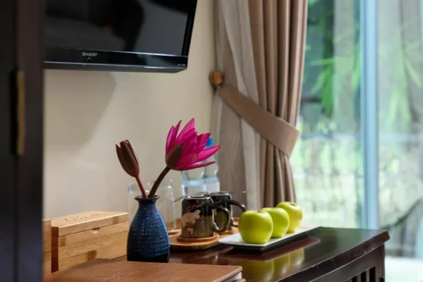 Ảnh chi tiết phòng tam-coc-la-montagne-resort-spa-ninh-binh-studio-nhin-ra-ho-vivatrip-03.webp