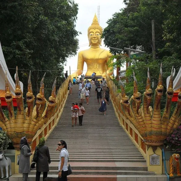 Ảnh Tour Bangkok - Pattaya - Chợ nổi Bốn Miền – Wat Phra Yai – Khu du lịch Suan Thai Pattaya – Thưởng thức Colloseum Show - 9