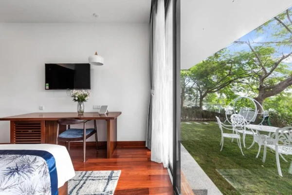 Ảnh chi tiết phòng vedana-resort-ninh-binh-biet-thu-co-ho-boi-rieng-vivatrip-02.webp